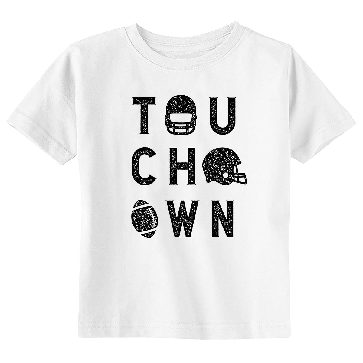 Touchdown with Helmet & Football T-Shirt