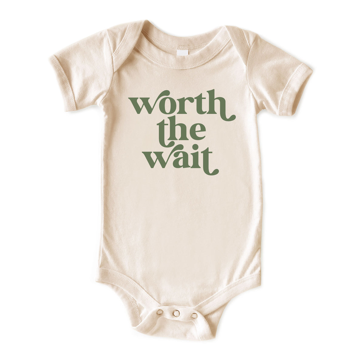 Worth the Wait Natural Onesies® Brand