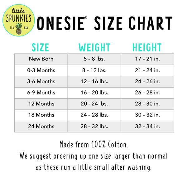 Sizing Chart – Little Miss