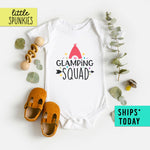 Glamping Squad Baby Summer Onesie