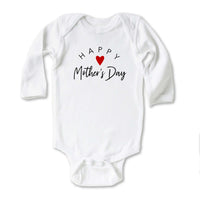 Happy Mother's Day Cute First Mothers Day Baby Onesie