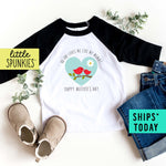 No One Loves Me Like My Mommy Toddler Mother's Day Raglan Shirt